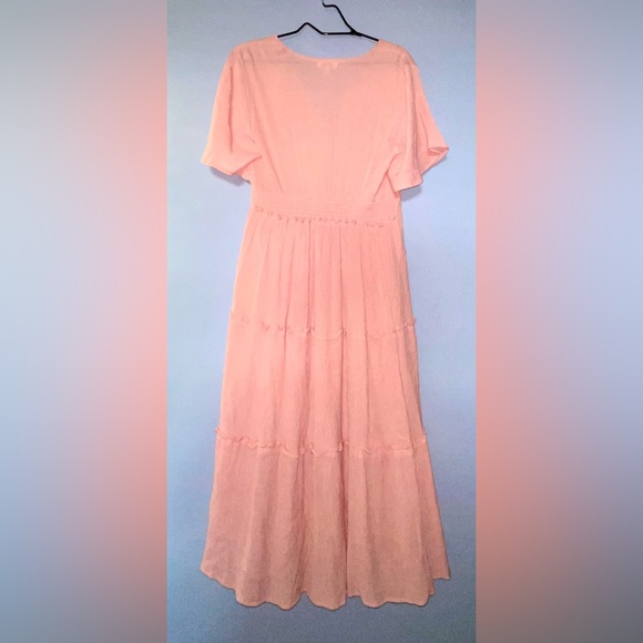 Women’s Umgee pink Boho dress L - Picture 8 of 9